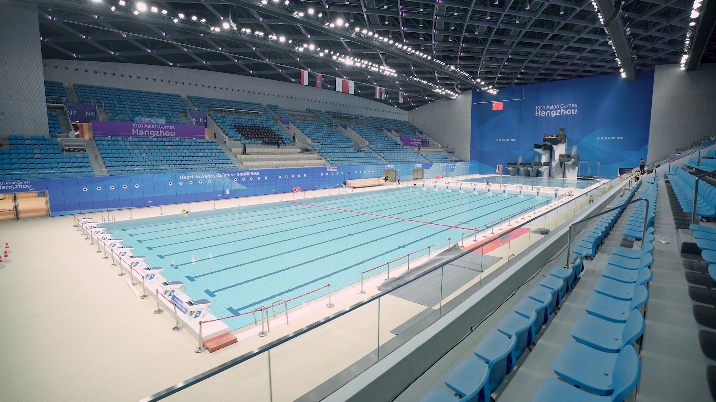 Natatorium in Hangzhou, China 