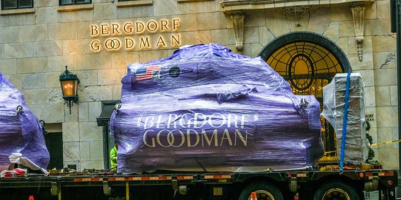 Bergdorf Goodman Trane chiller installation